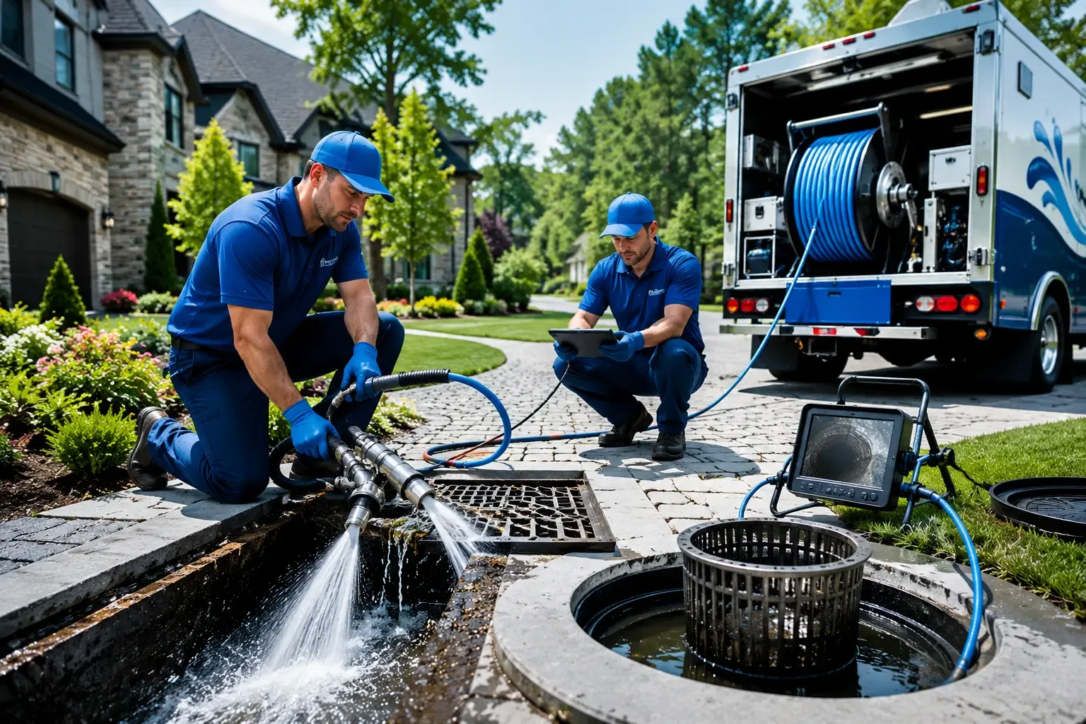 Local outdoor drain cleaning professionals in Cranfills Gap, TX